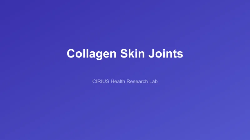Collagen Skin Joints