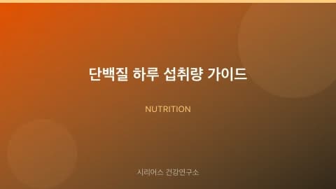 Daily Protein Intake Requirements Guide