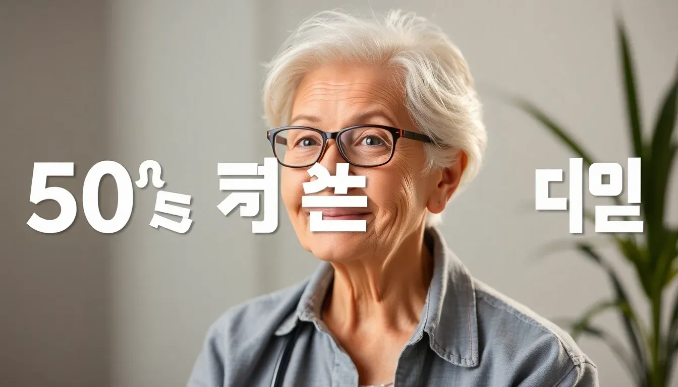 50대 이후 건강 루틴: 관절과 근력을 지키는 일상 습관