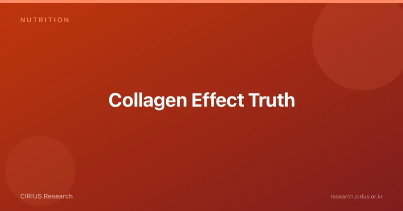 Collagen Effect Truth