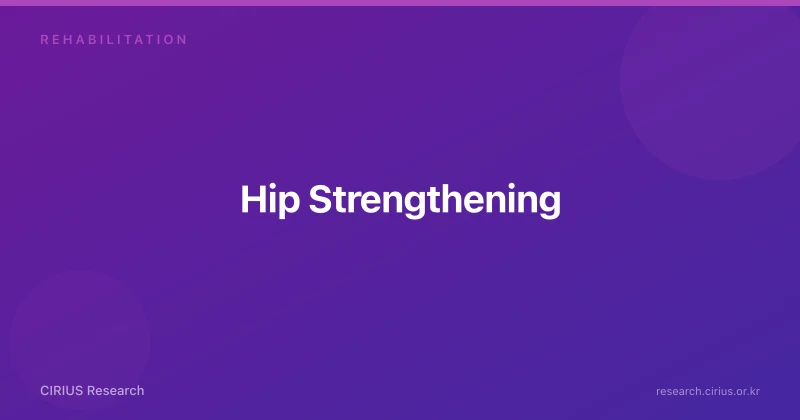 Hip Strengthening