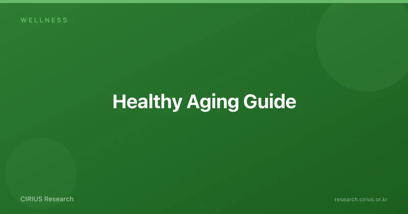 Healthy Aging Guide