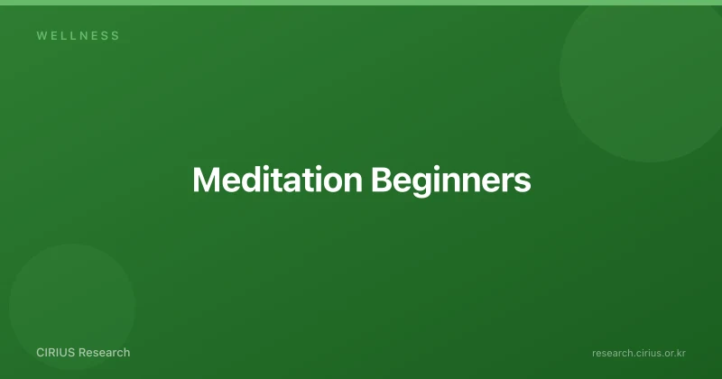 Meditation Beginners